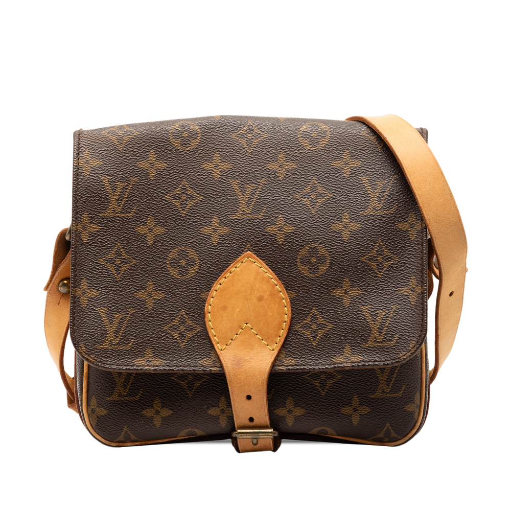Pre-Loved Louis Vuitton Monogram Cartouchiere MM